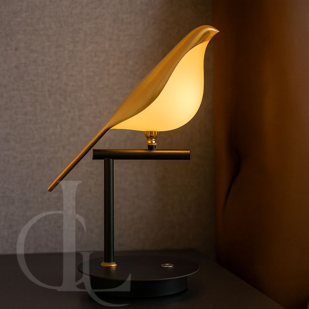Optimistic Solo Bird Glow Lamp