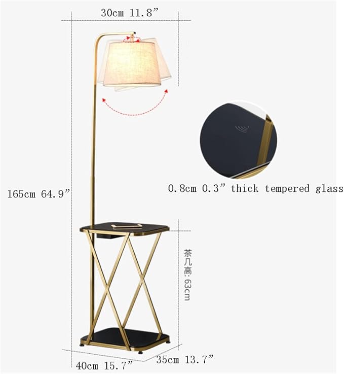 LED Modern Shelf Floor Lamp