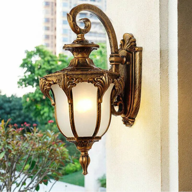 Rustica Crest (Bronze) Outdoor Wall Light