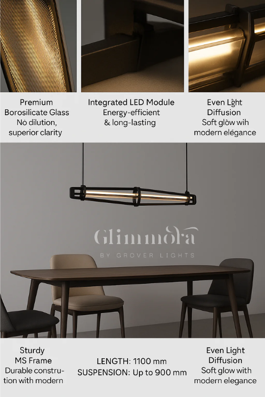 Parallel Pinnacle Chandelier