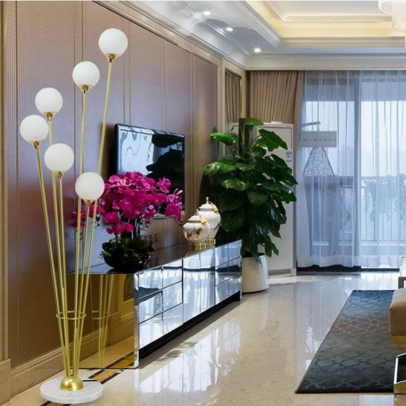 Planetary Serenity Floor Lamp with Multi-Heads