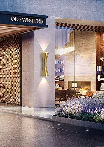 Duo Shine Wave (Gold) Wall light/Sconce