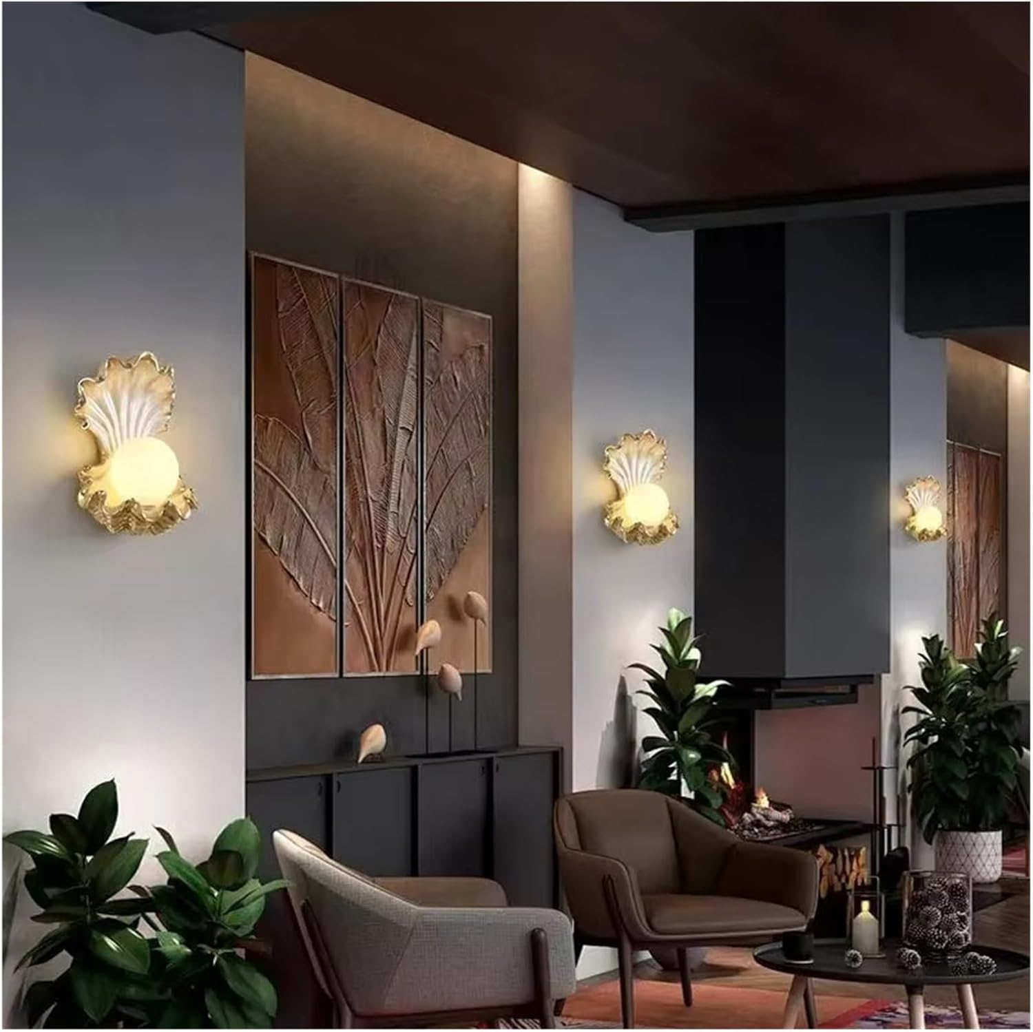 Sea Shells Wall Lamp