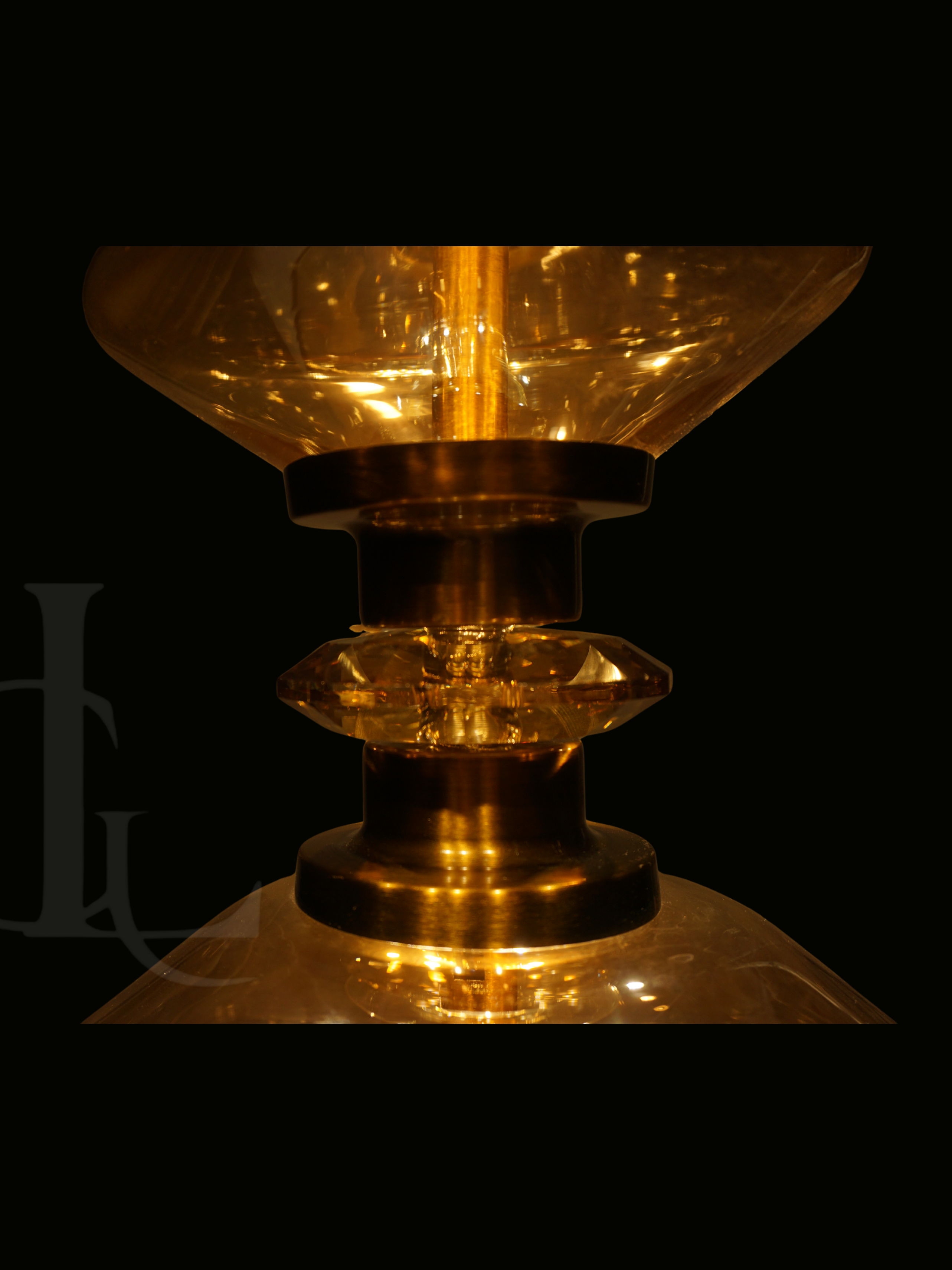 Amber Drift Pendant Light