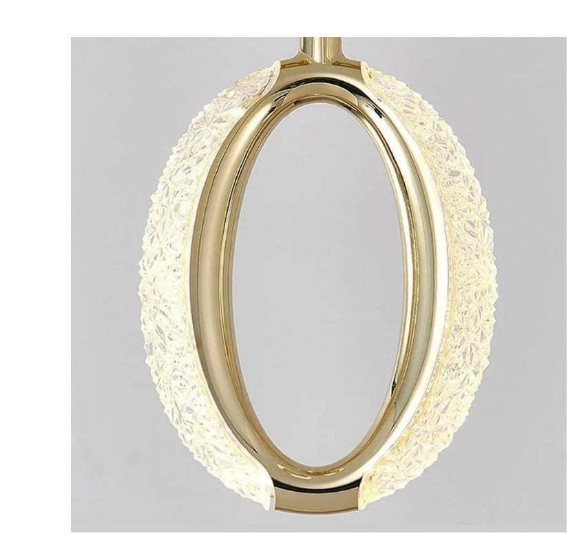 Crystal Led Hanging Lamp