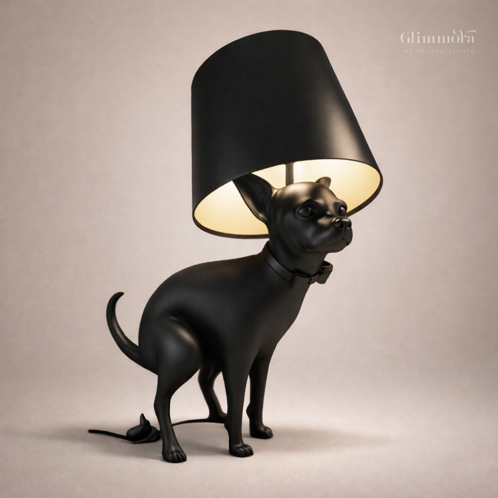 Chic Pup Designer Table Lamp