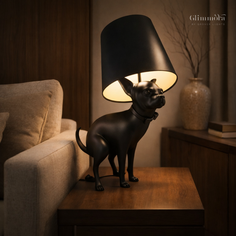 Chic Pup Designer Table Lamp
