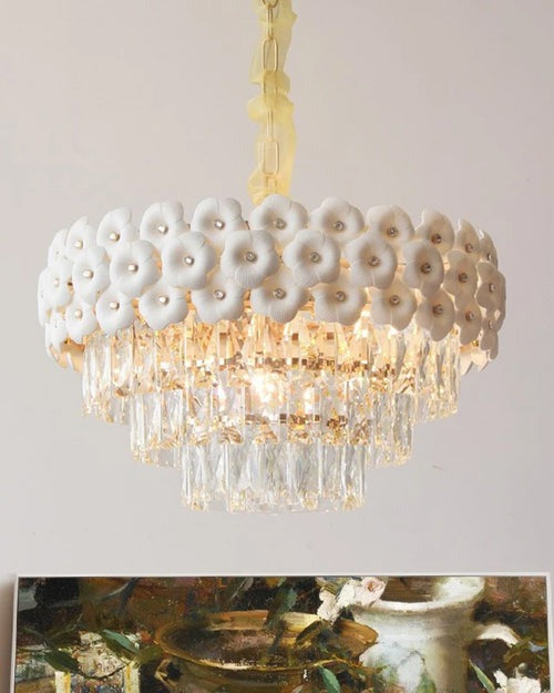 Orchid Bliss (White) Chandelier