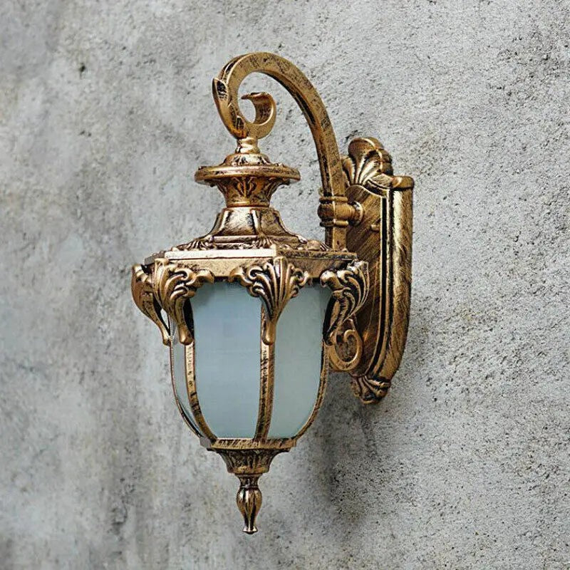 Rustica Crest (Bronze) Outdoor Wall Light