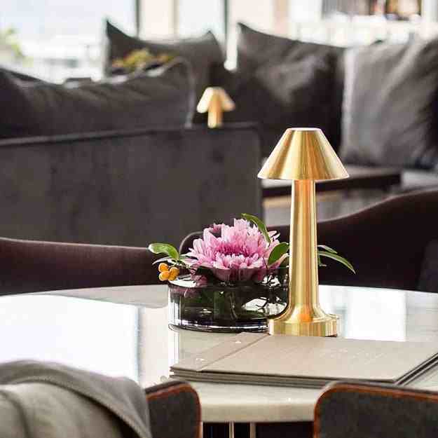 Pyramid Portable LED Table Lamp