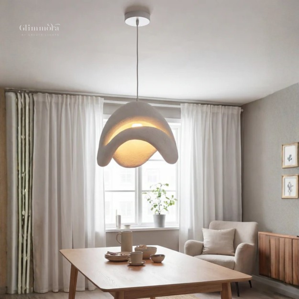Modern Organic Wave Pendant Light