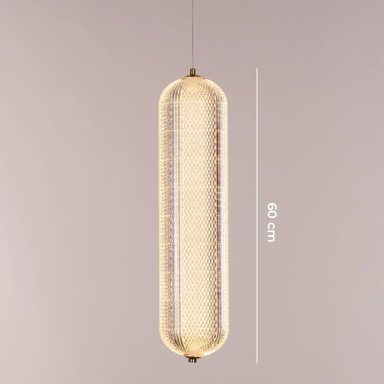 Glowfall Capsule Pendant Light