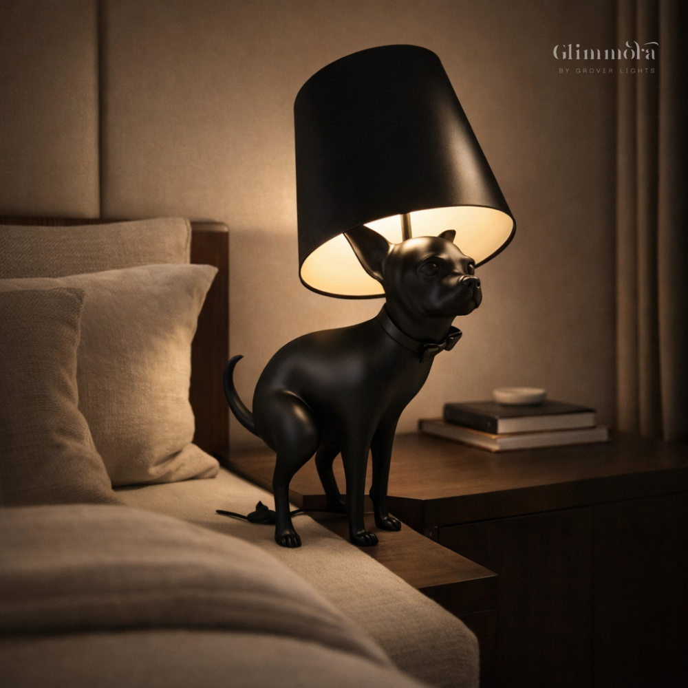 Chic Pup Designer Table Lamp