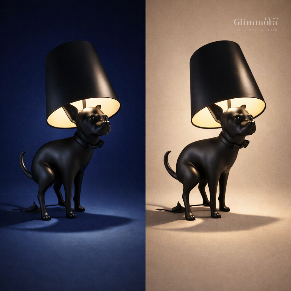 Chic Pup Designer Table Lamp