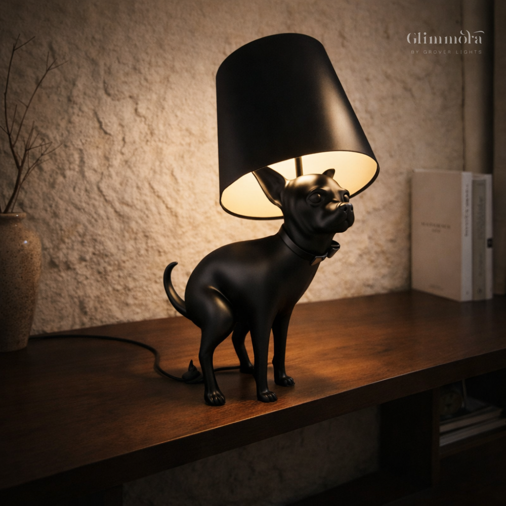 Chic Pup Designer Table Lamp