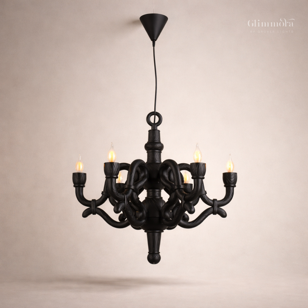 Nocturne Sculptural Modern Chandelier