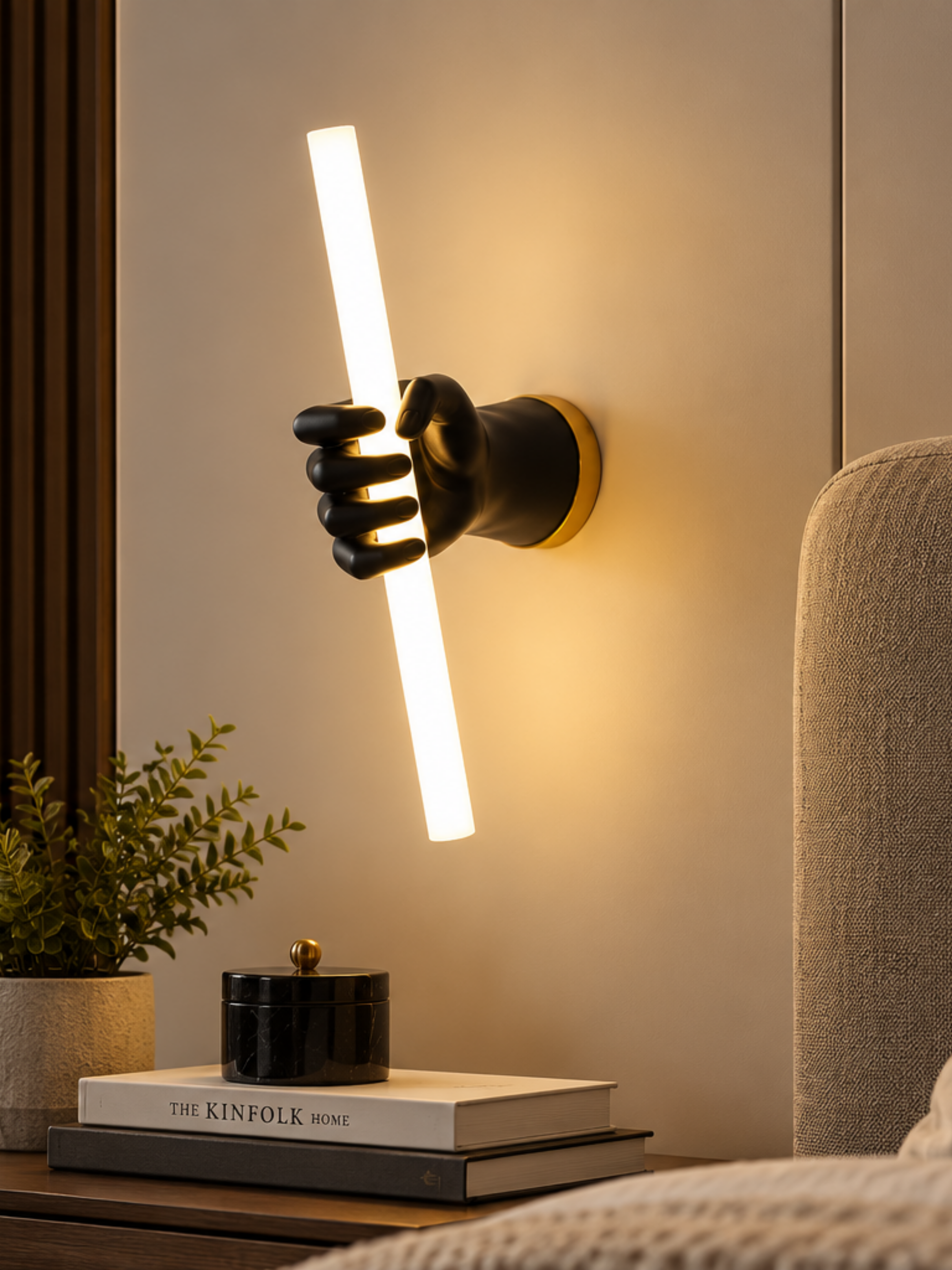 Gestura – Sculptural Hand LED Wall Light