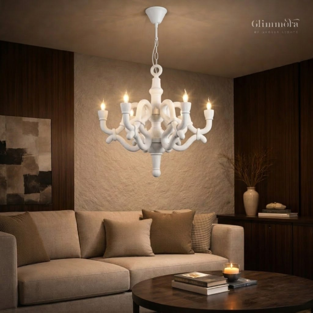 Nocturne Sculptural Modern Chandelier