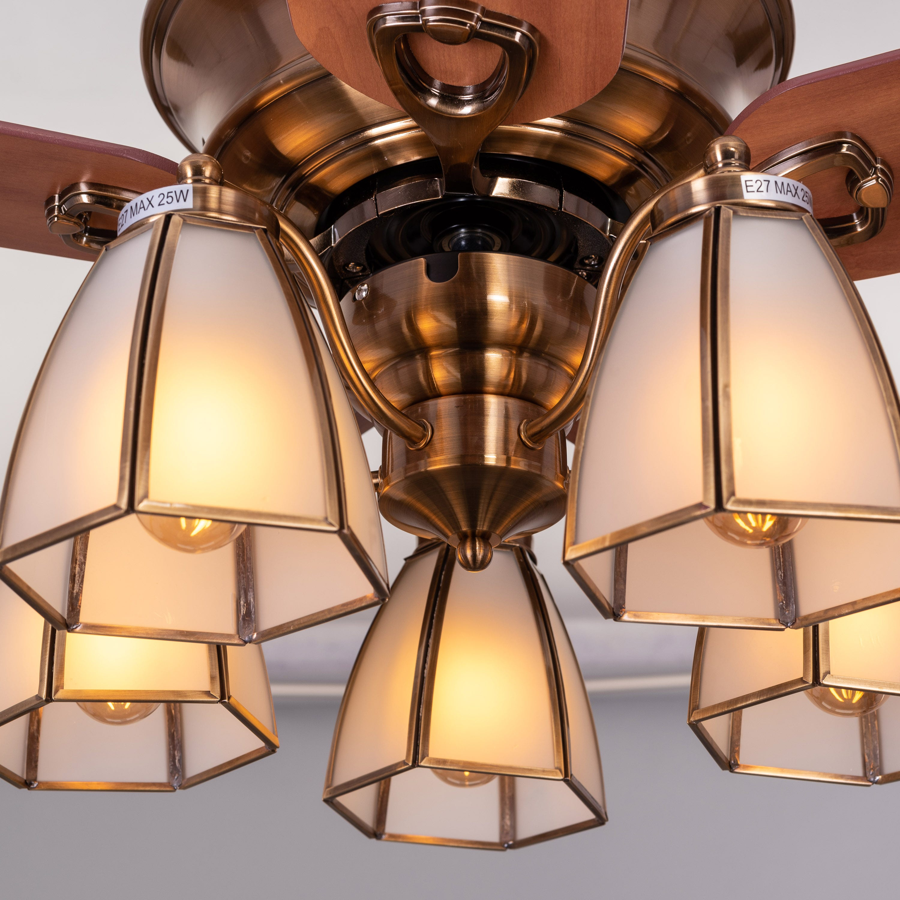 Caramel Valley (48 Inches Span, Teak Finish) Ceiling Fan