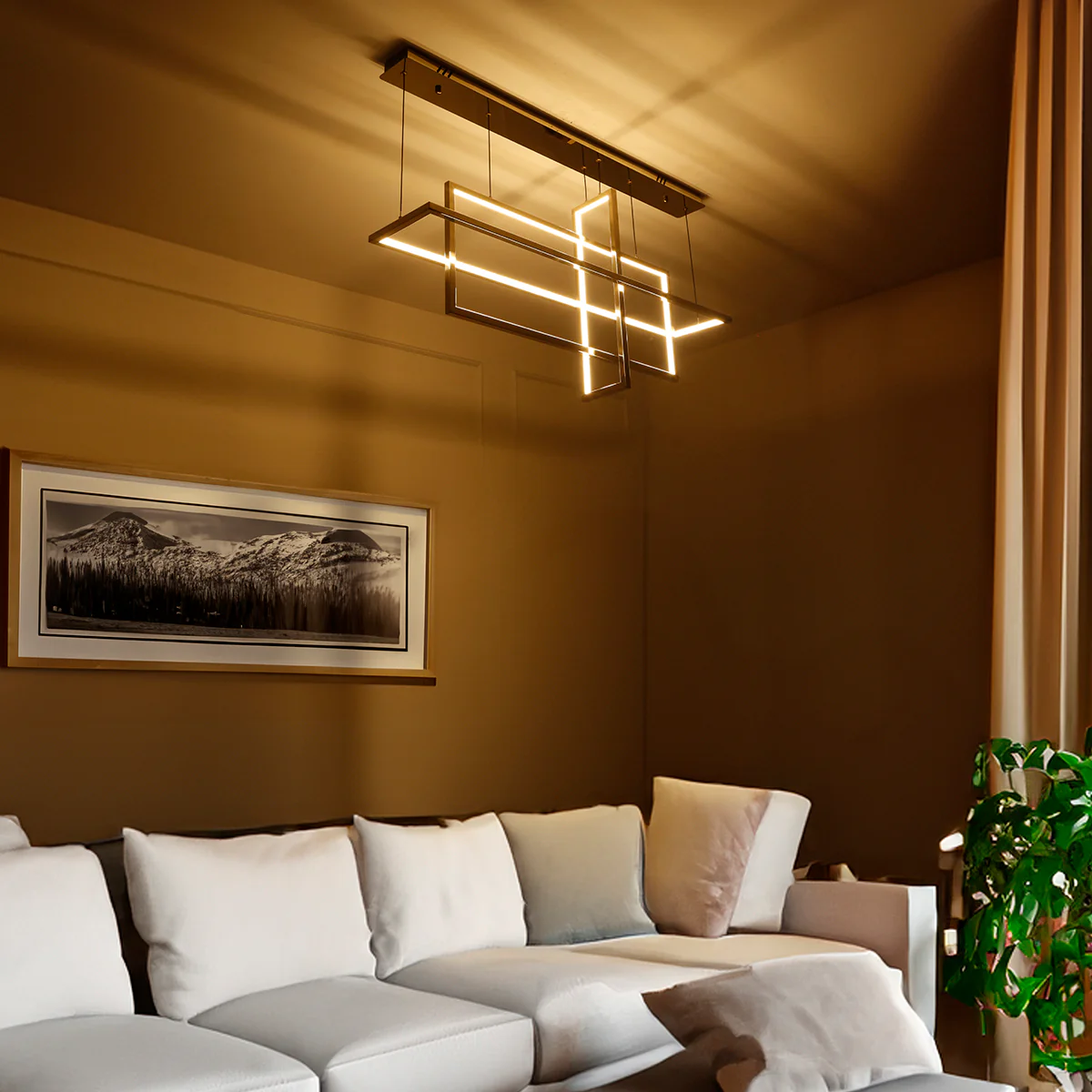 Sleepless Night Smart LED Chandelier