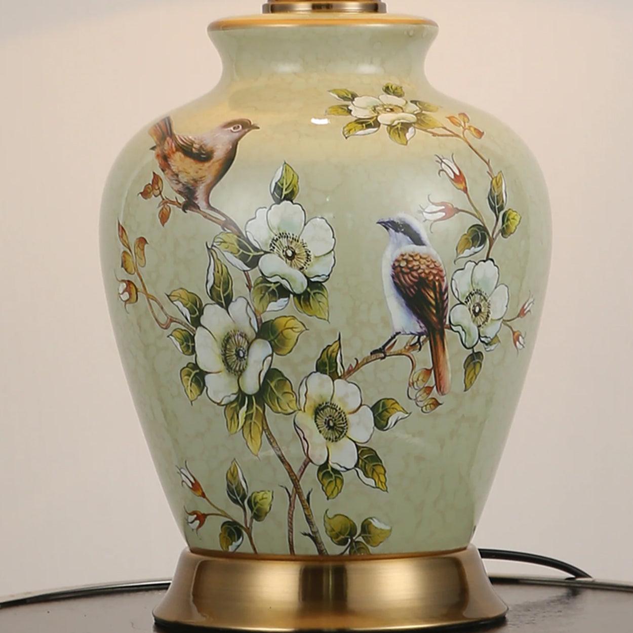 Infinite Petals Ceramic Table Lamp