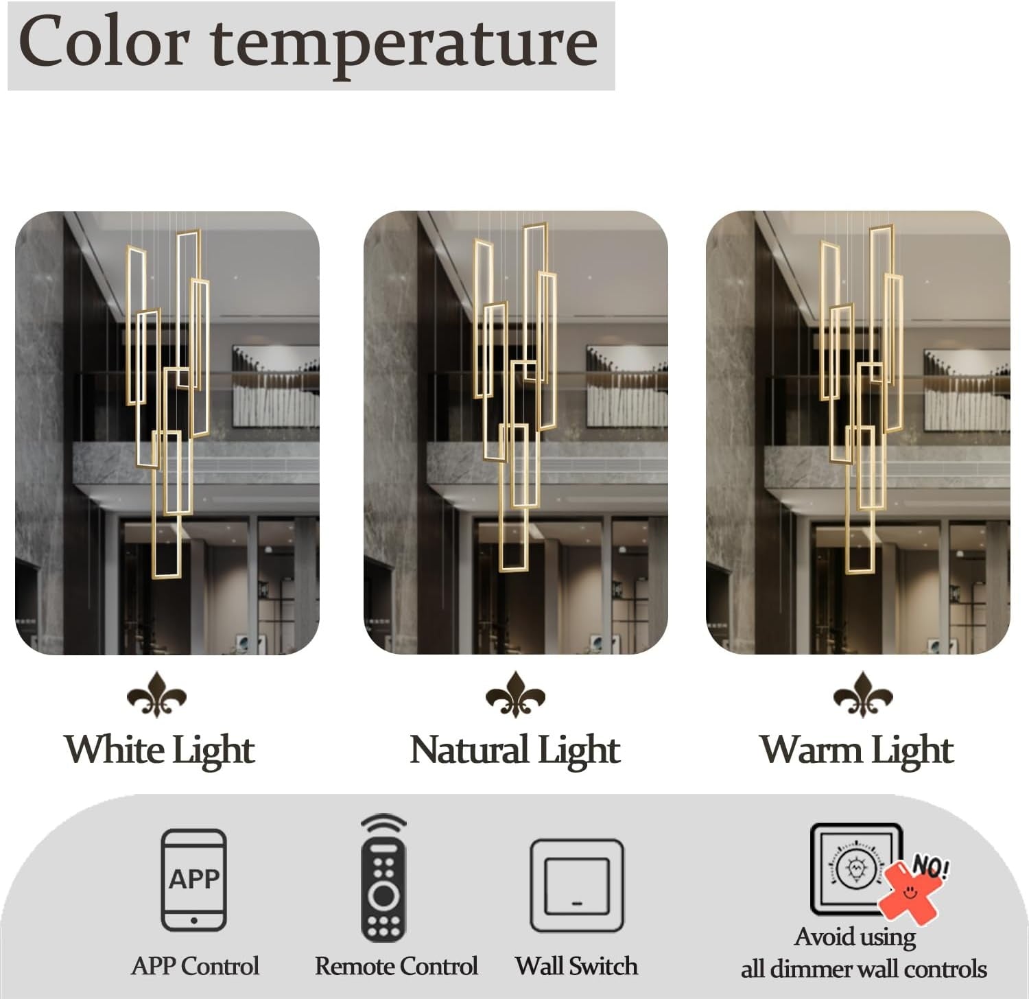 Flashing God Modern Chandelier