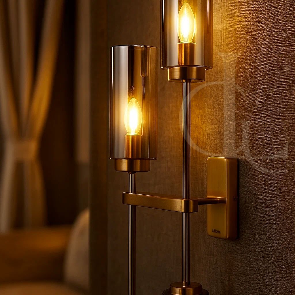 GloGlass Illuminaire Wall Light