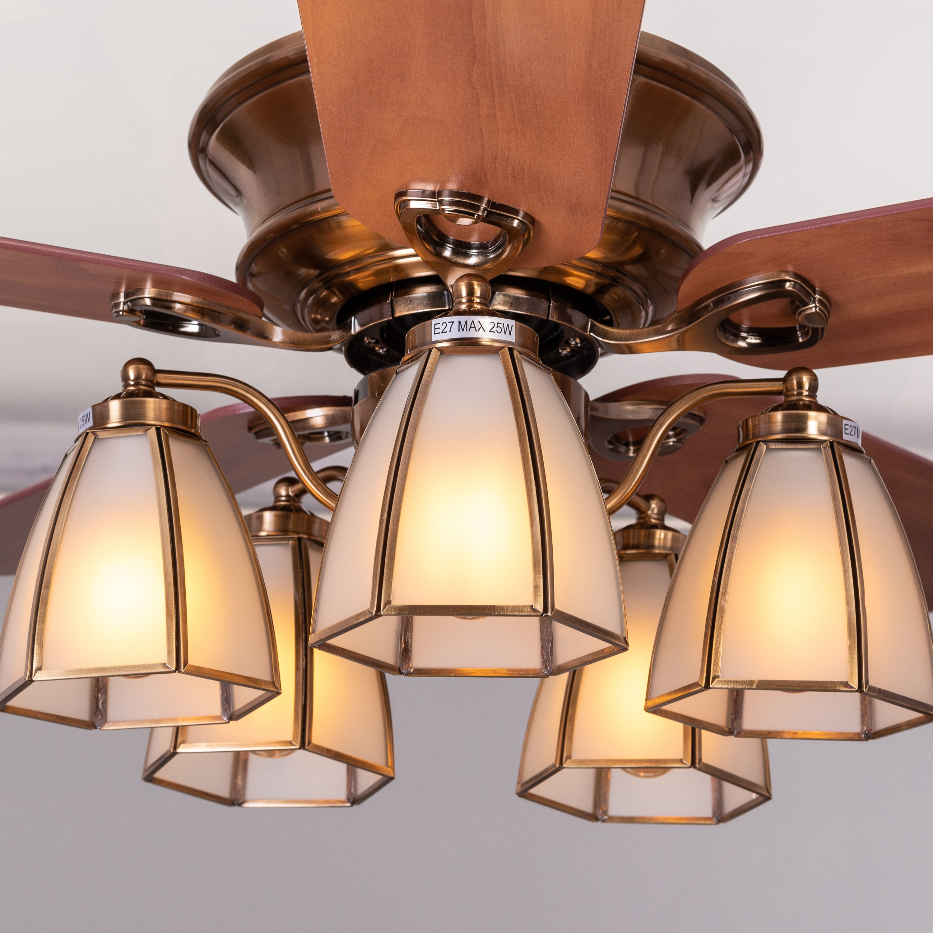 Caramel Valley (48 Inches Span, Teak Finish) Ceiling Fan