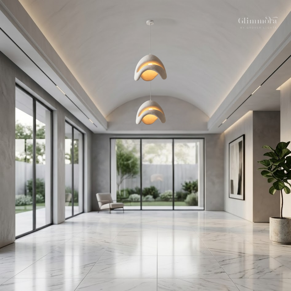 Modern Organic Wave Pendant Light