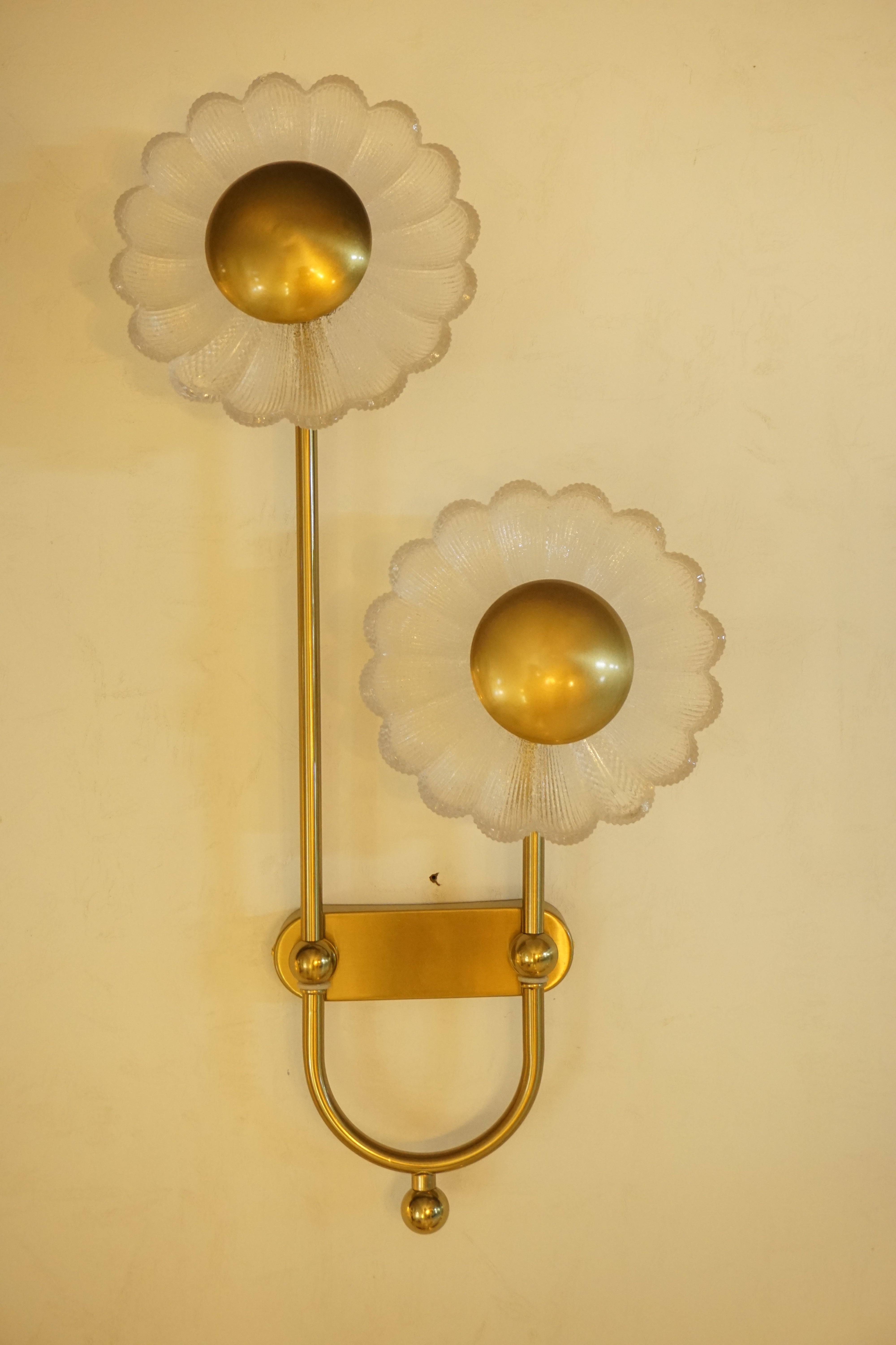 Twin Bloom Wall Light