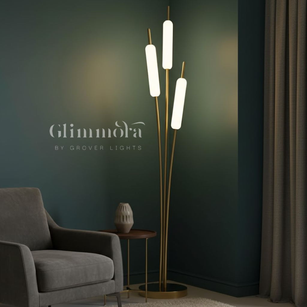 Golden Grace Trio Floor Lamp