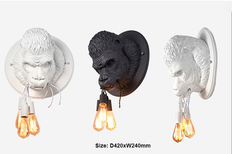 Gorillas Glory Alpha Wall Light