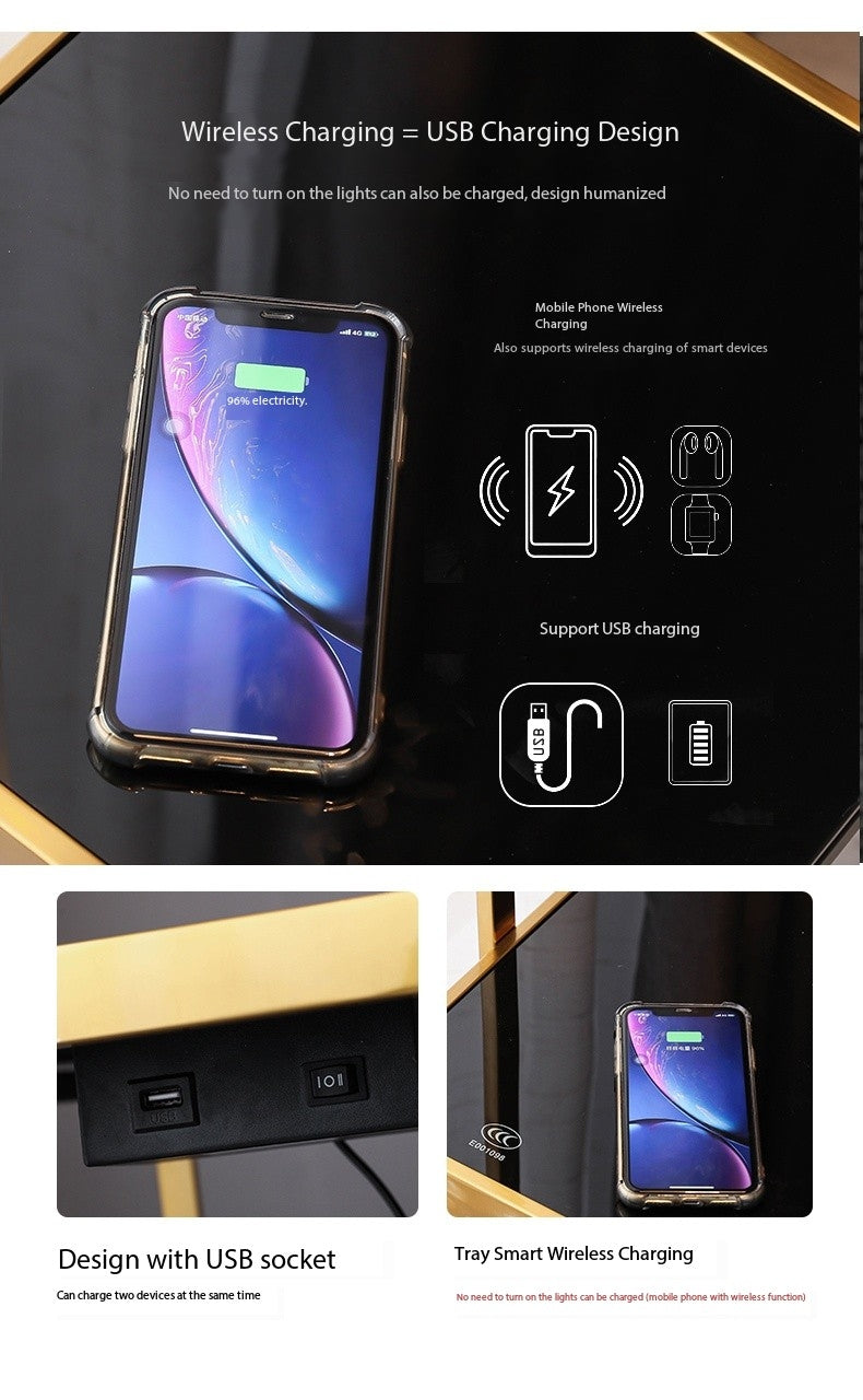 Modern Luxury LED Light Source Floor Lamp