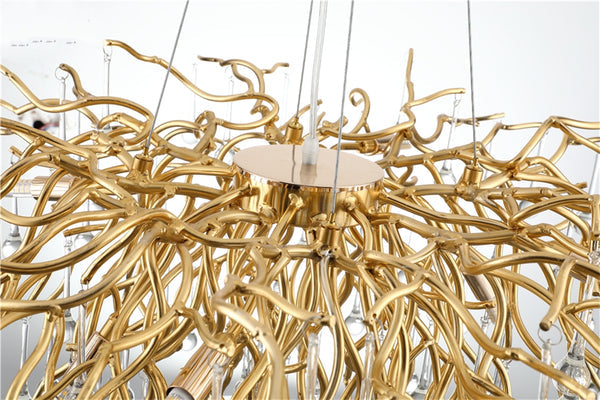 Macaron (Round, Oval) Modern Dining Chandelier