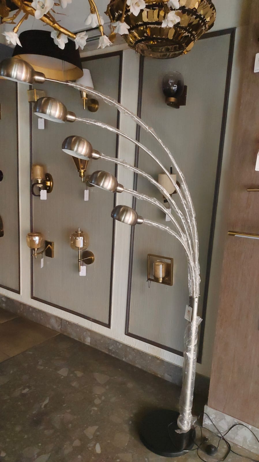 Ophelia's Shine (Gold) Floor Lamp