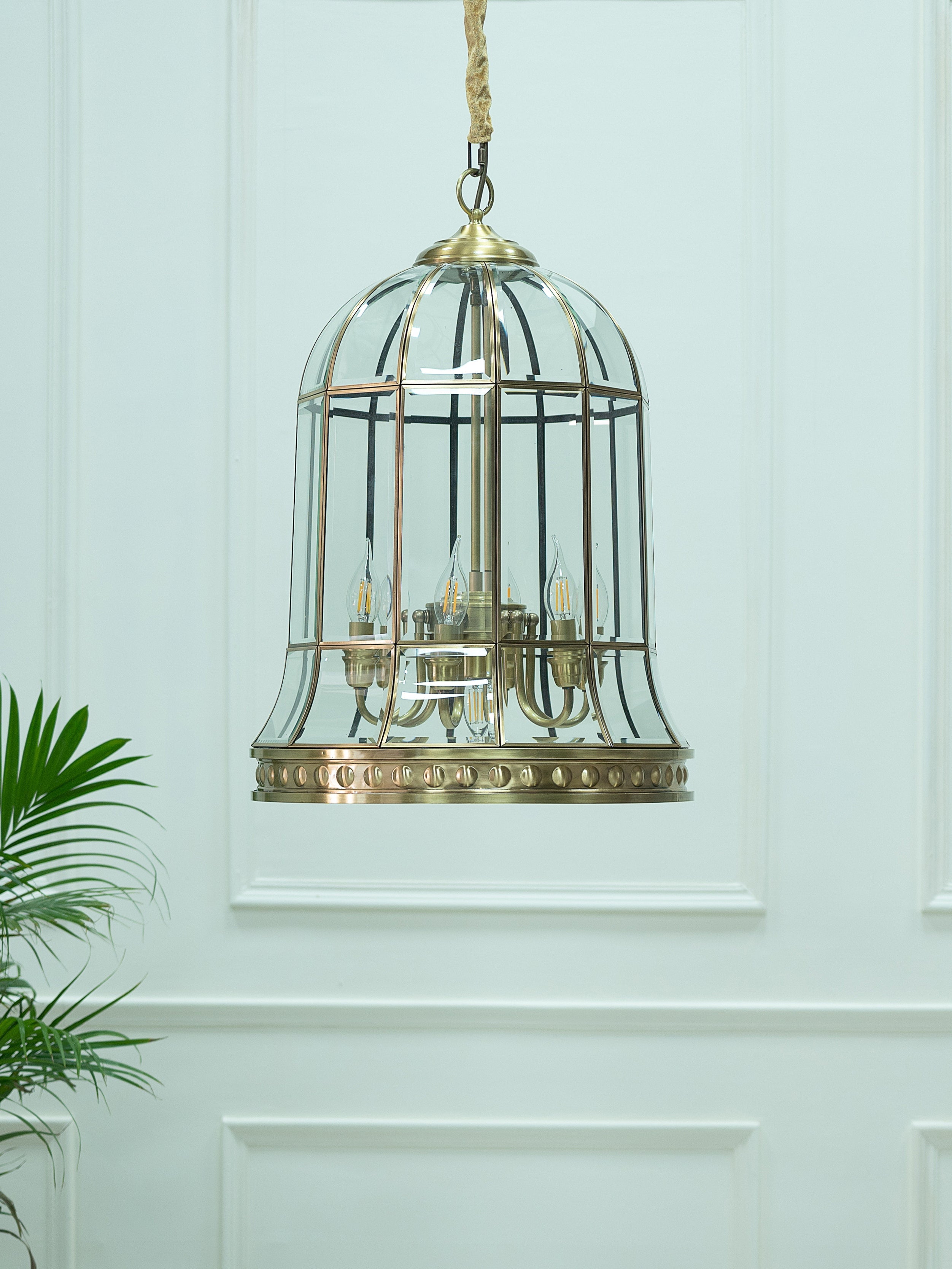 Aarya Brass Bell Pendant