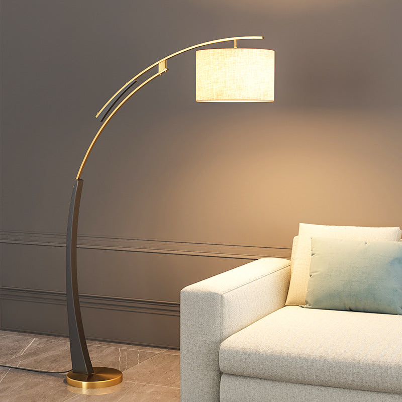 Skyward Lights (Black, Gold) Floor Lamp