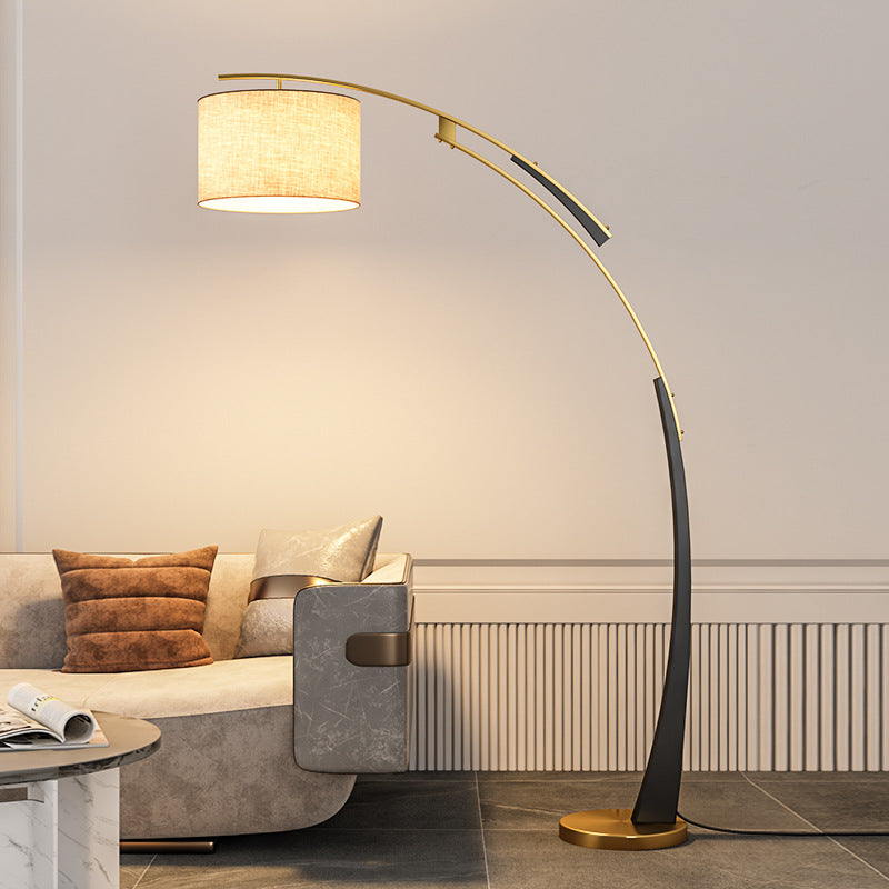 Skyward Lights (Black, Gold) Floor Lamp