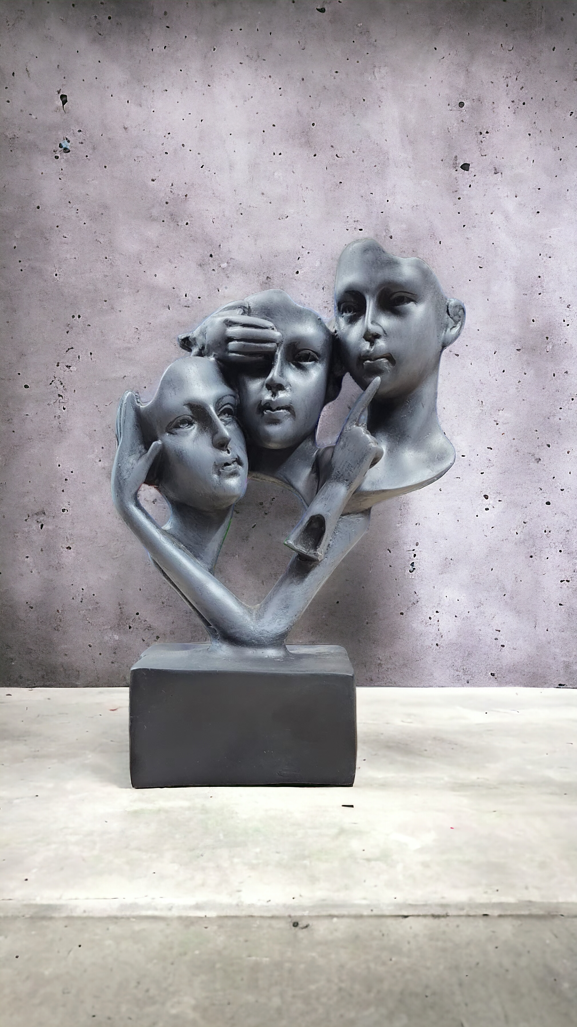 Mystery Prism: Face Sculpture