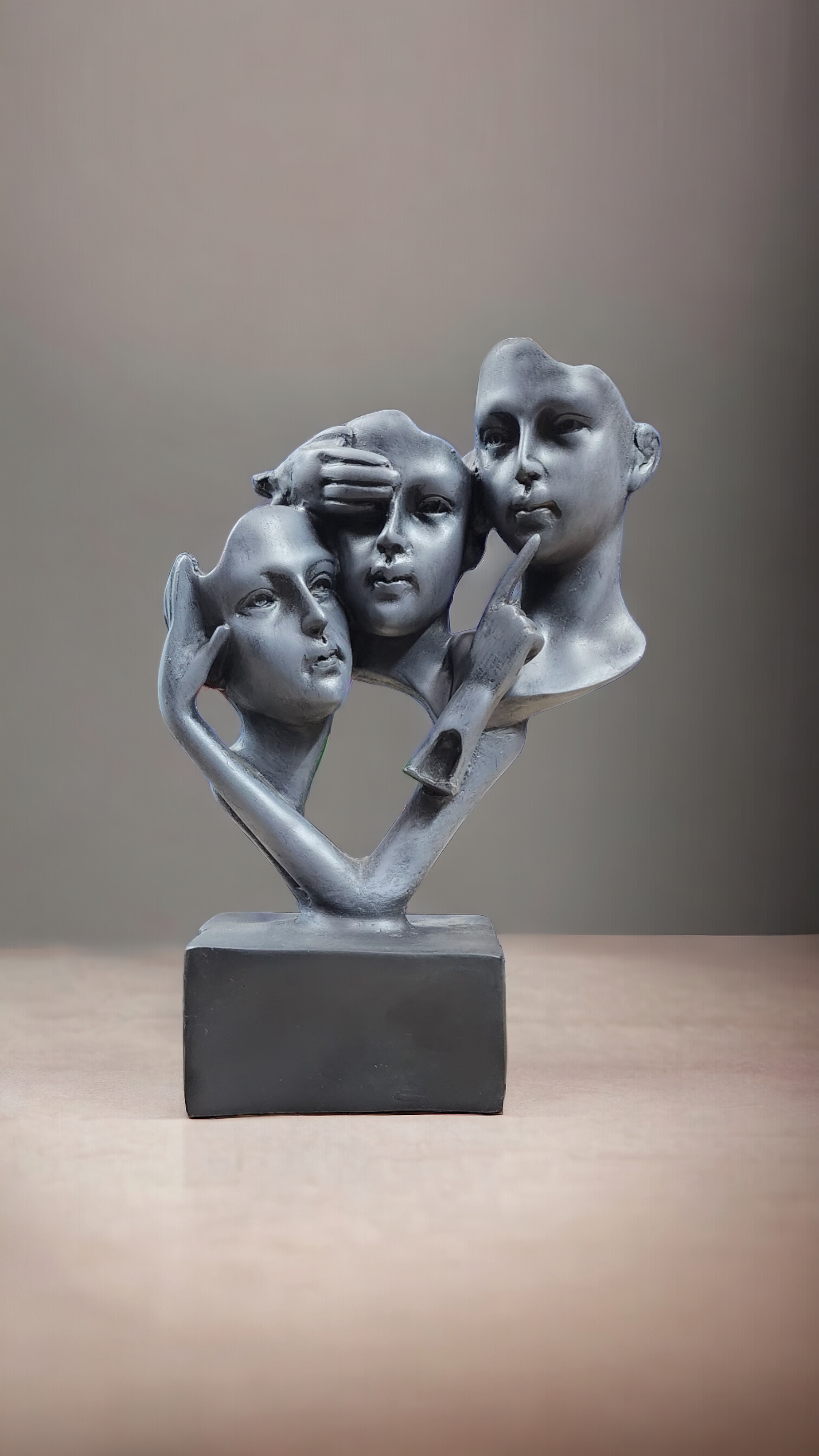 Mystery Prism: Face Sculpture