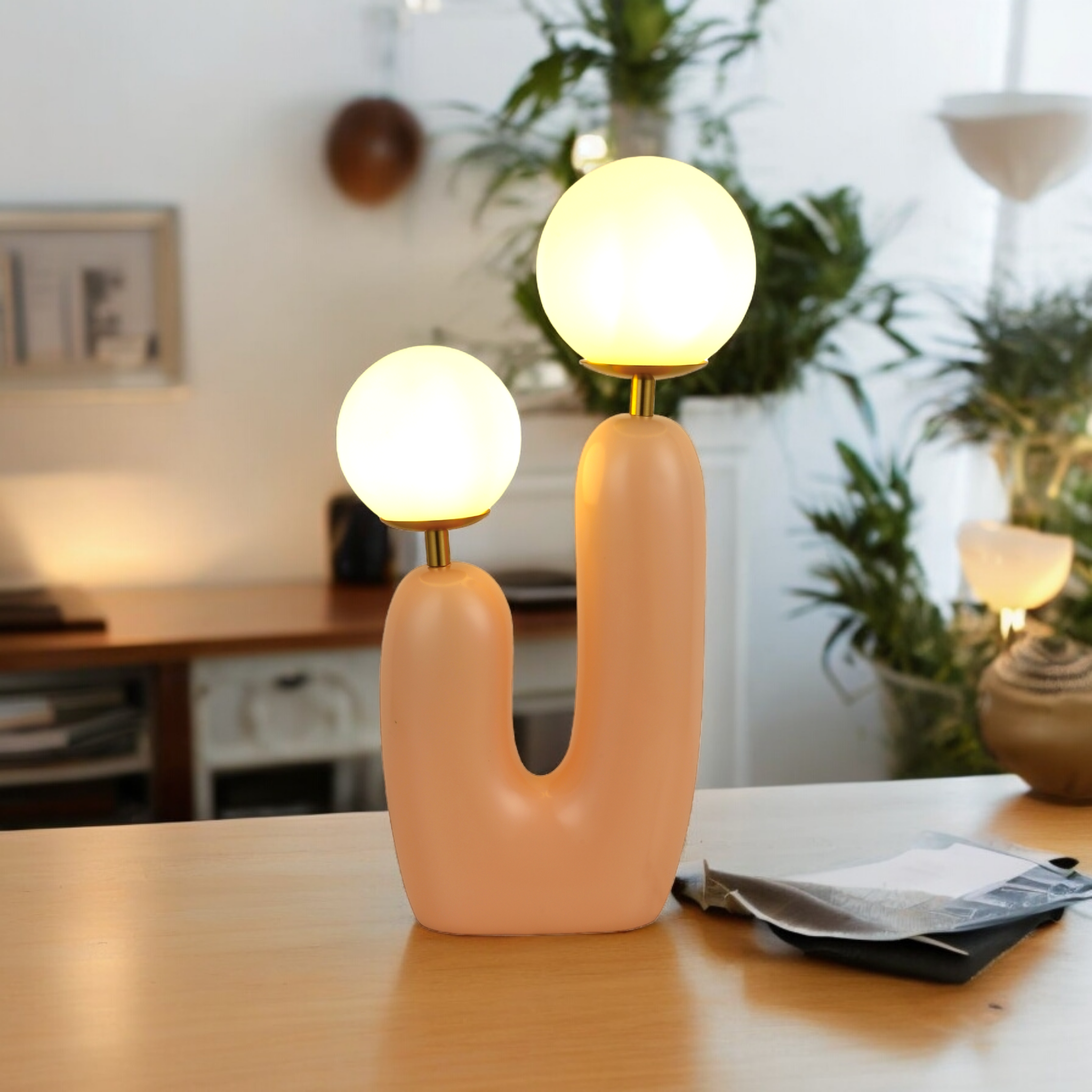 Gilded Glow Utopia Table Lamp