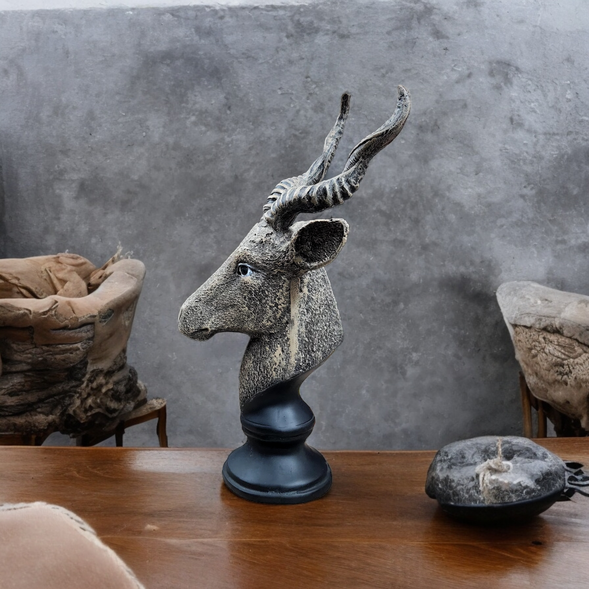 Alpha Stag Deer Pair