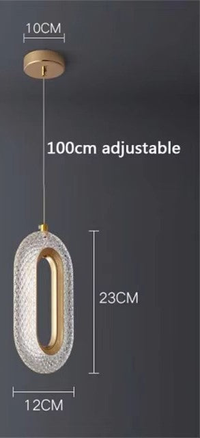 Light Luxury Bedside Pendent Lamp