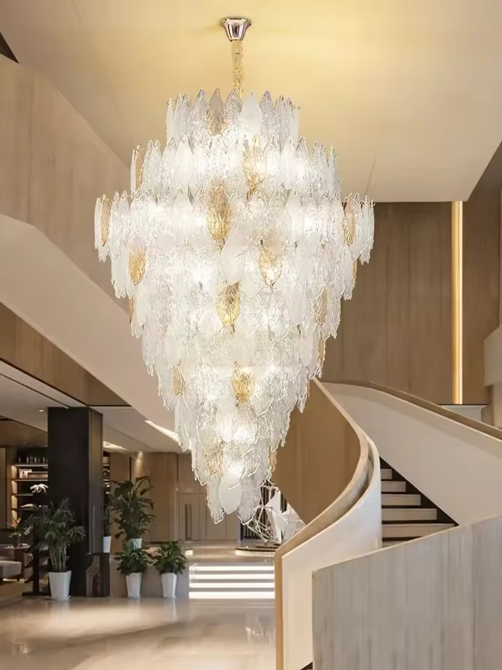Cremica Leafs (Crystal) Chandelier