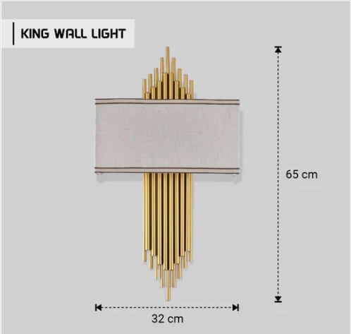 Supreme Show (Gold) Wall Light