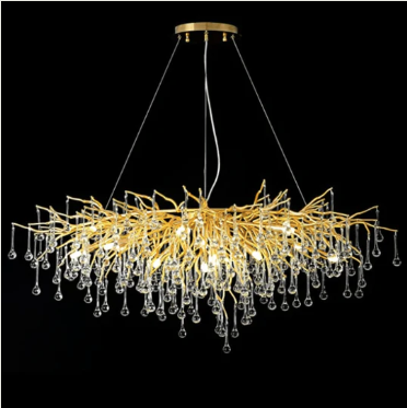 Macaron (Round, Oval) Modern Dining Chandelier