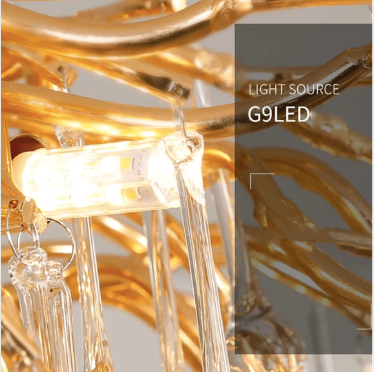 Macaron (Round, Oval) Modern Dining Chandelier