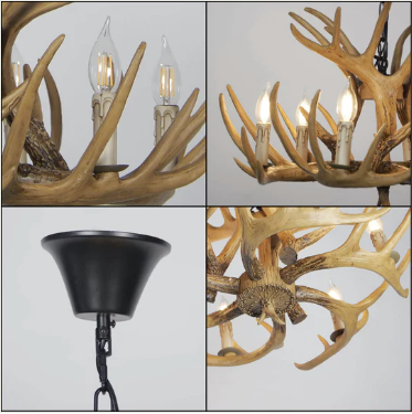Wood for a Good Chandelier (Italian Antique)