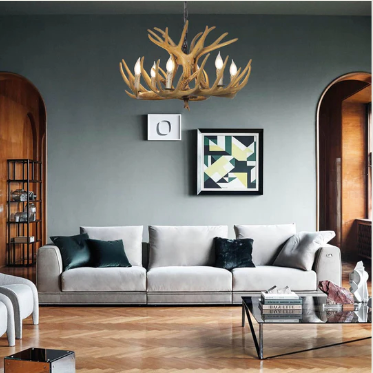 Wood for a Good Chandelier (Italian Antique)