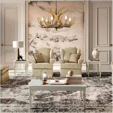 Wood for a Good Chandelier (Italian Antique)